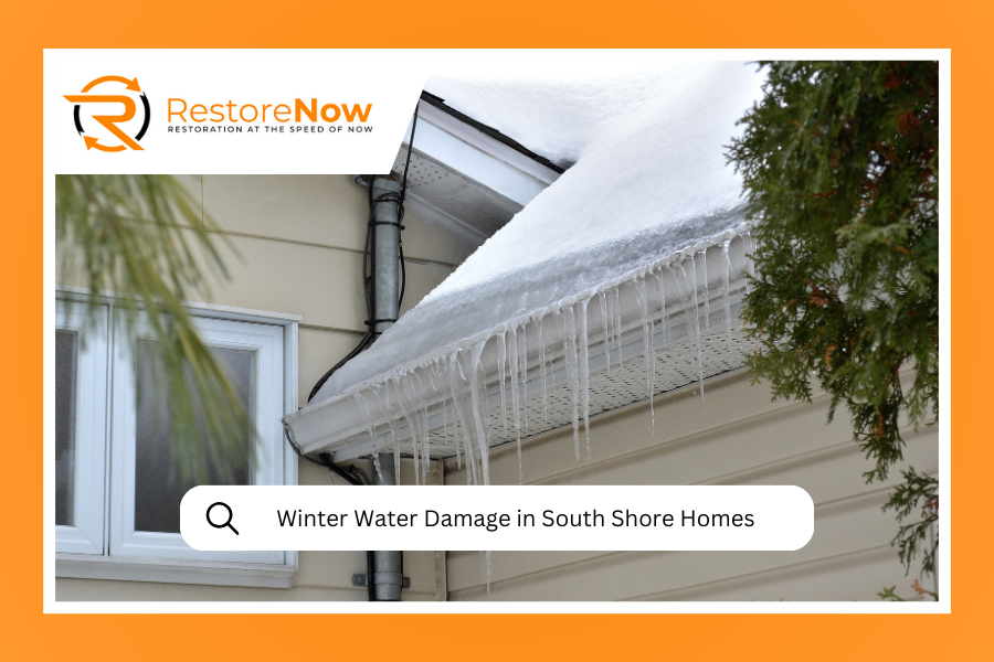 Winter Water Damage in South Shore Homes