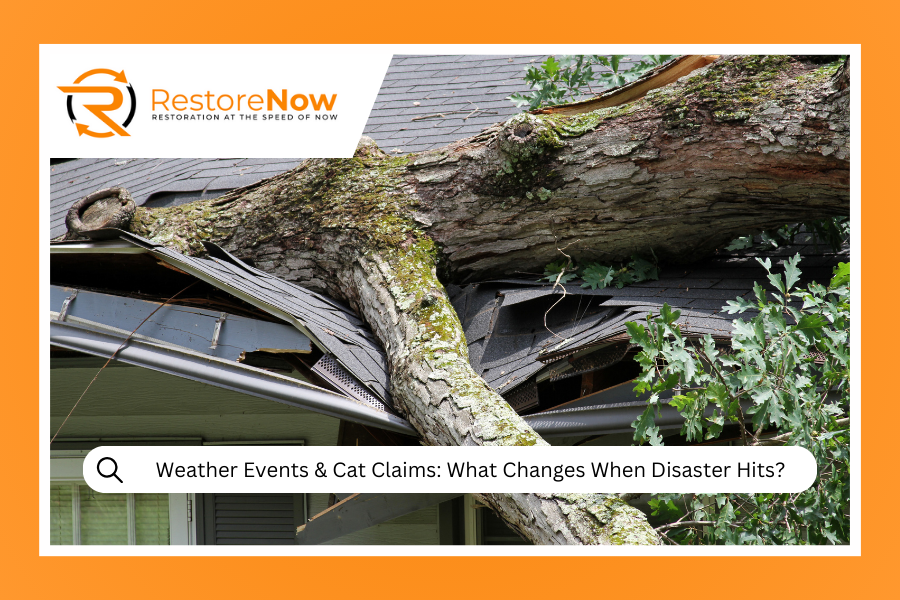 Weather Events & Cat Claims: What Changes When Disaster Hits?