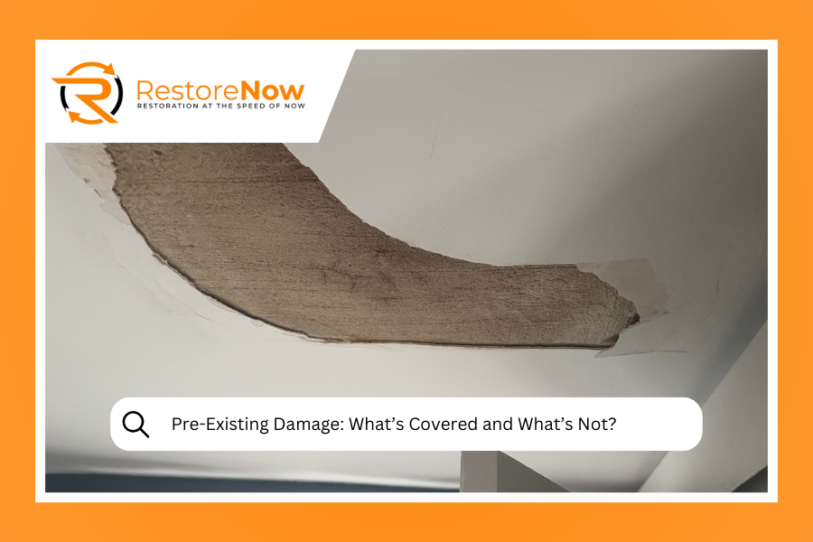 Pre-Existing Damage: What’s Covered and What’s Not