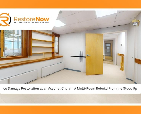 Ice Damage Restoration at an Assonet Church