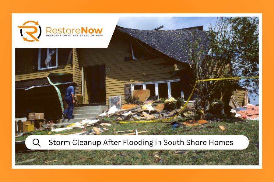 Storm Cleanup After Flooding in South Shore Homes Storm Cleanup After Flooding in South Shore Homes